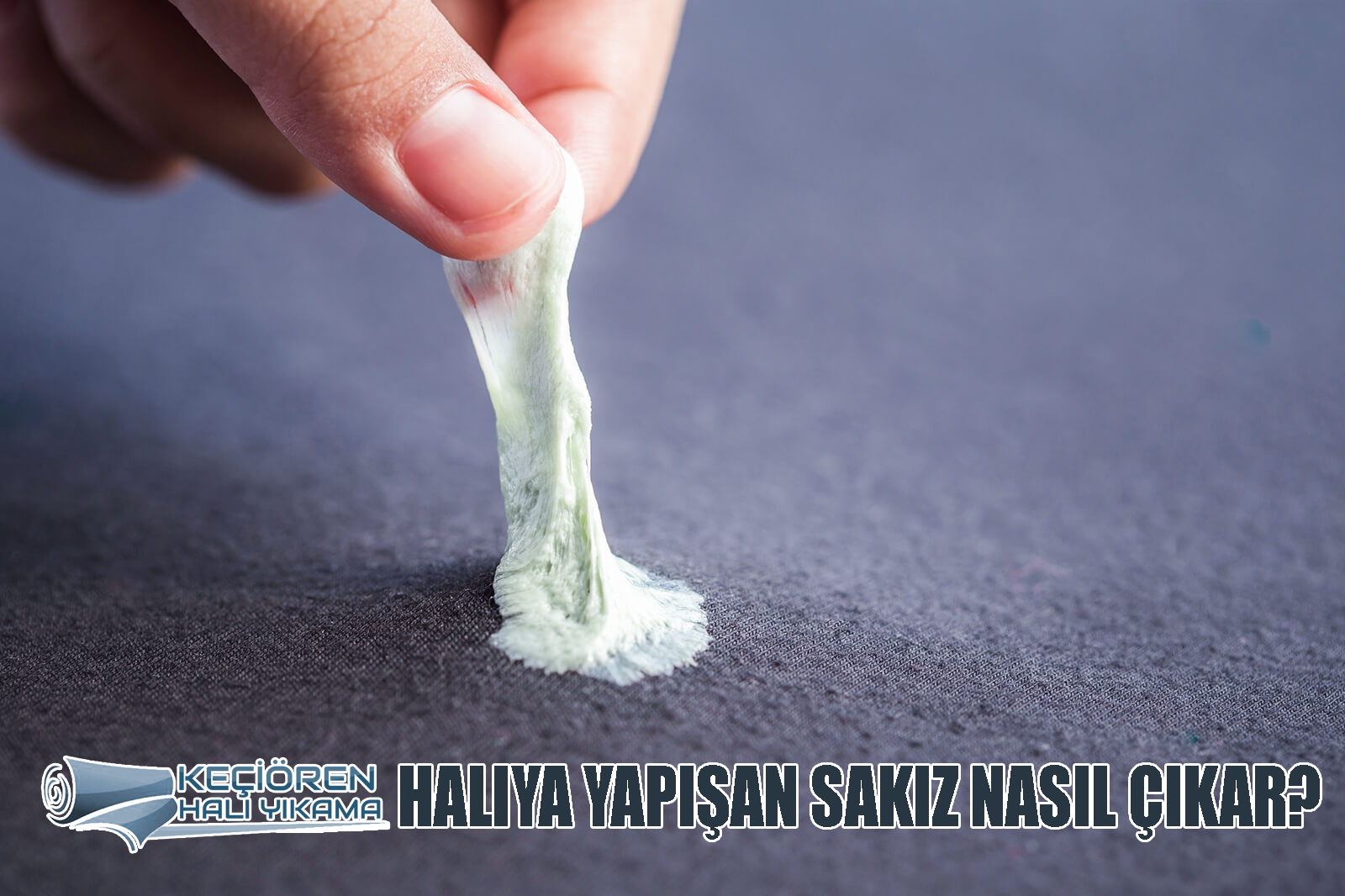 Halıya Yapışan Sakız Nasıl Çıkar?