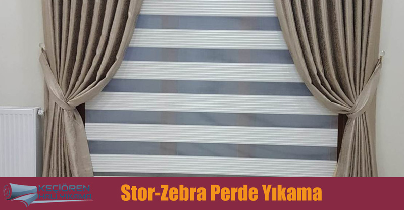 Stor Zebra Perde Yıkama